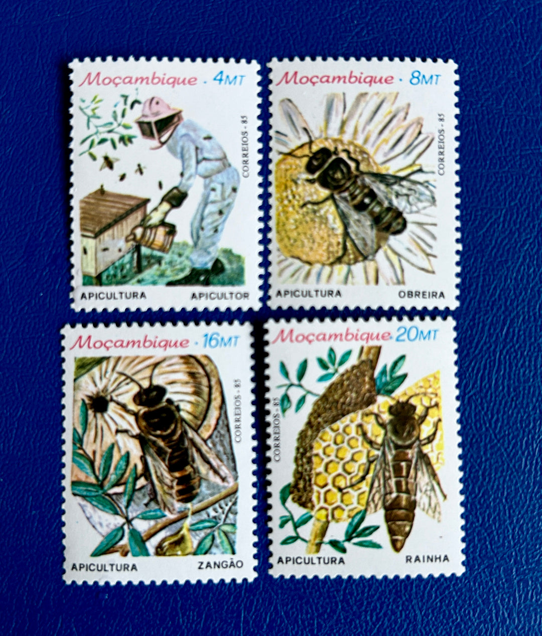 Mozambique - 1985 - Bee Keeping - MH*