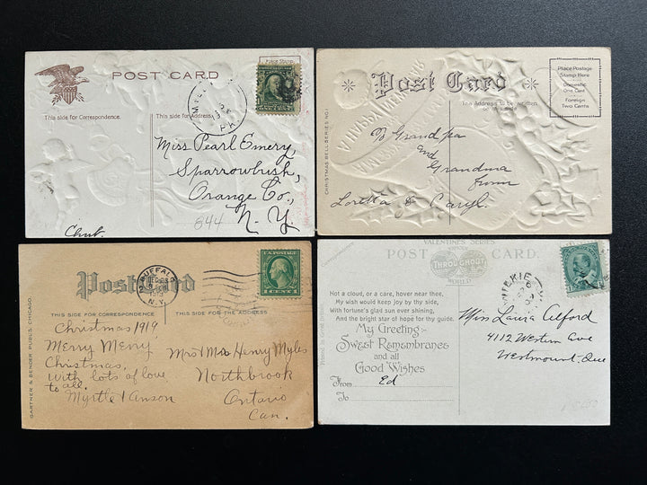 Christmas Postcard Lot - Vintage/Antique Postcards - 1910-1930