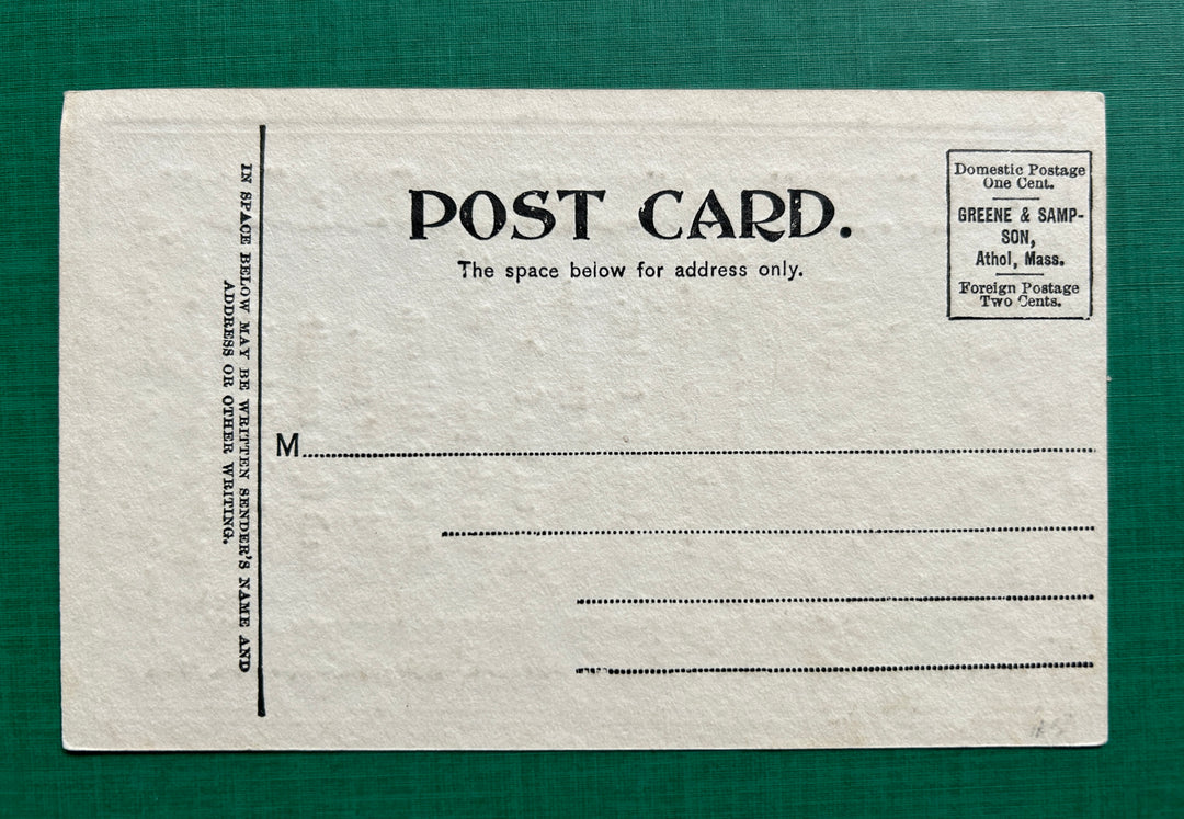 Christmas Postcard Unused - Vintage/Antique Postcard