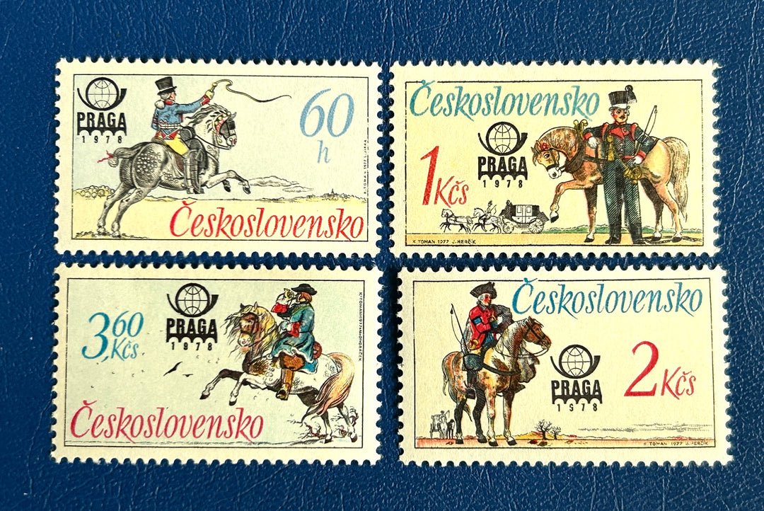 Czechoslovakia -1978 - World Stamp Ex Postal Uniforms - MNH**