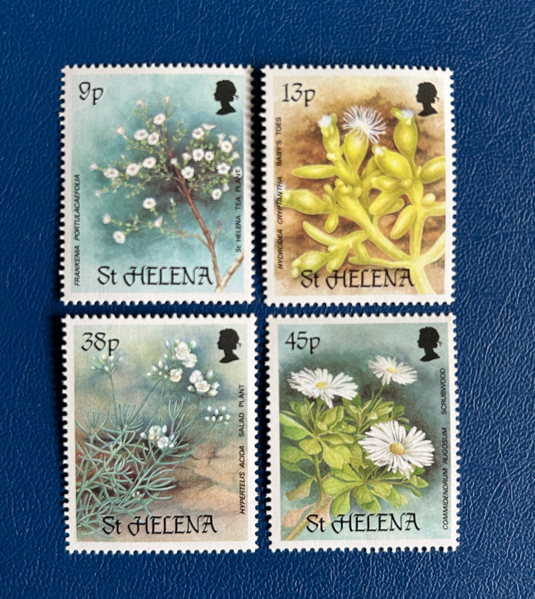 St Helena - 1987 - Rare Plants - MNH**