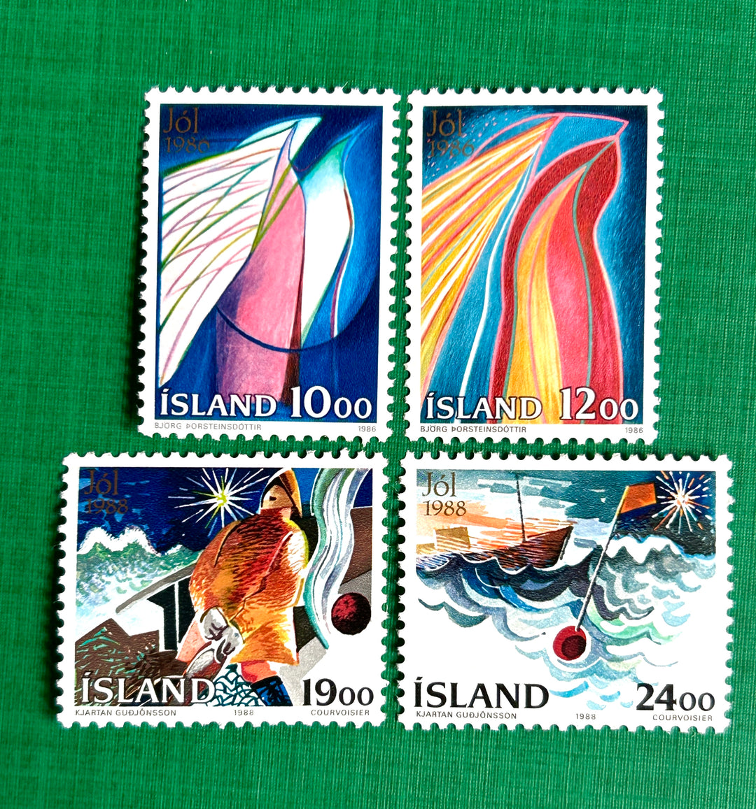 Iceland - 1986/89 - Christmas - MNH**