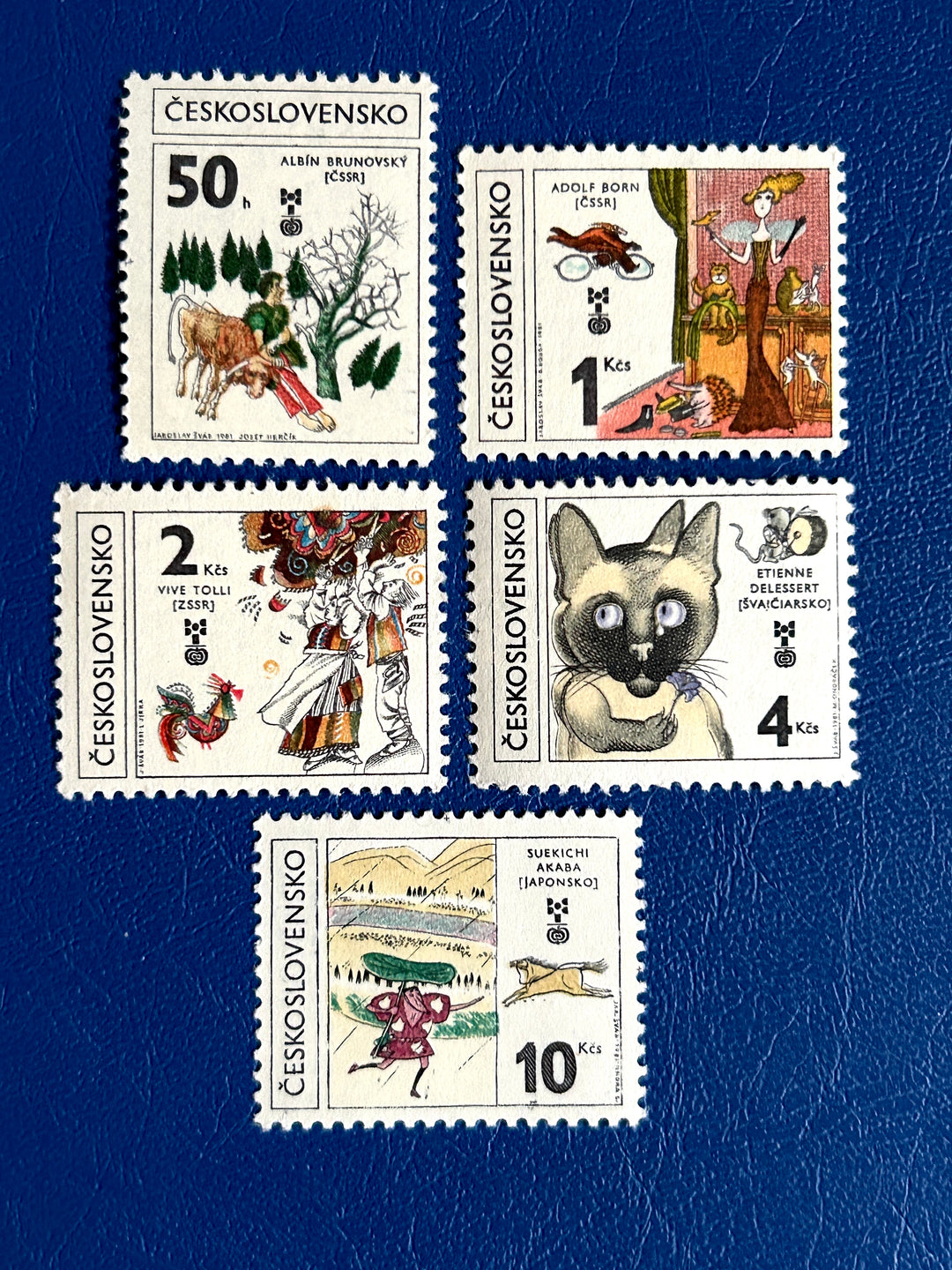 Czechoslovakia -1981 - Book Illustrations - MNH**