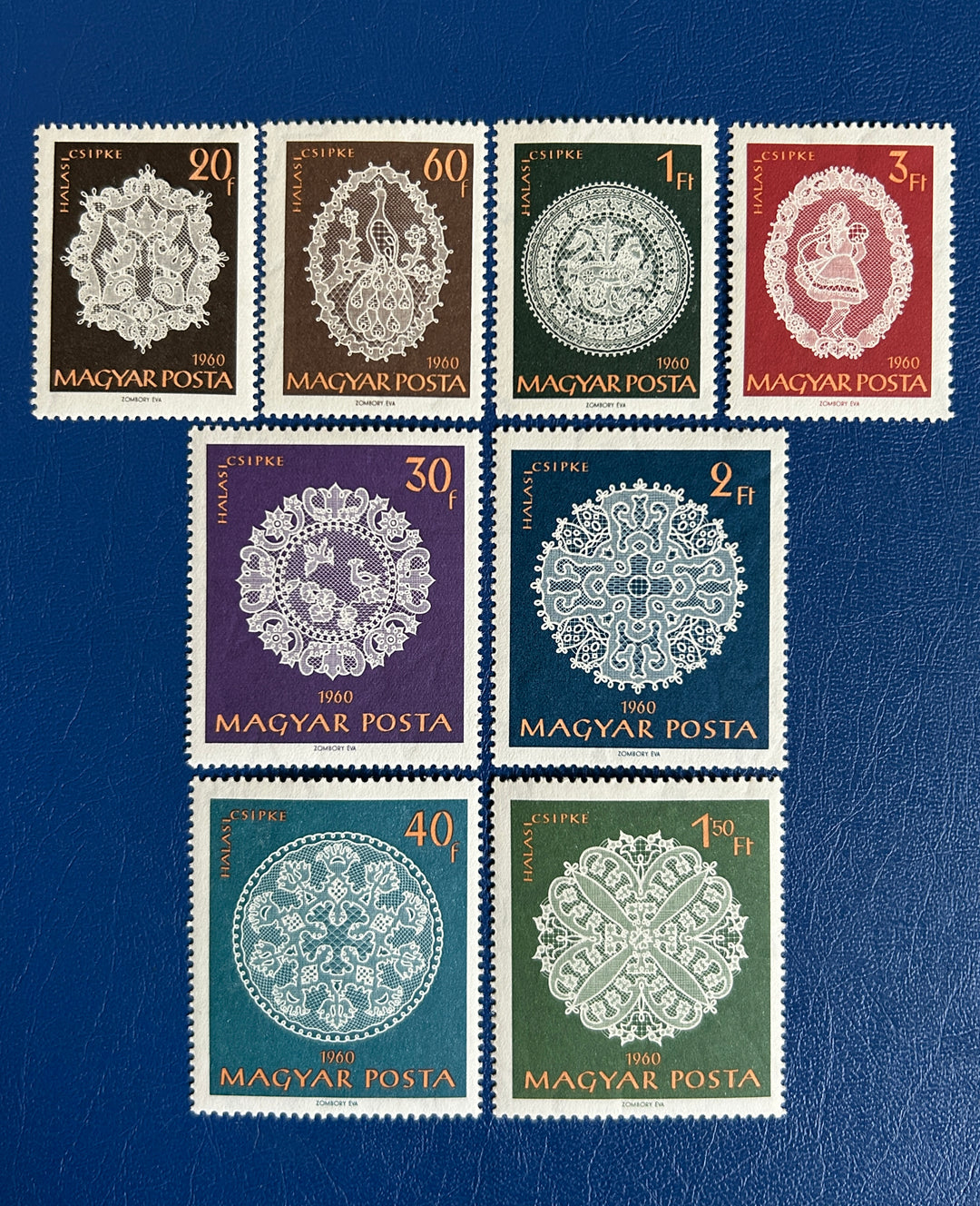 Hongrie - 1960 - Hala's Lace - mnh