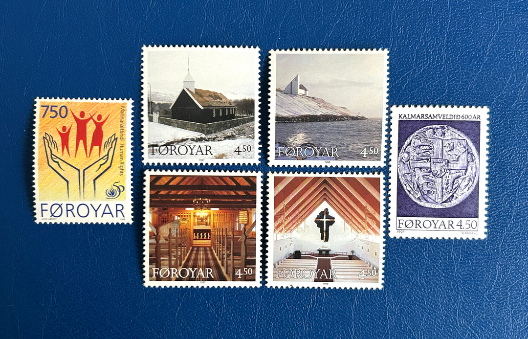 Faroe Islands - 1998 Mix - MNH**