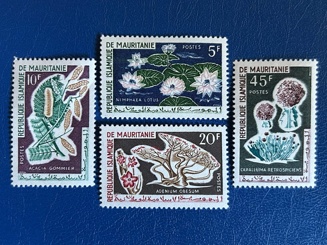 Mauritania - 1965 - Flowers - MLH*