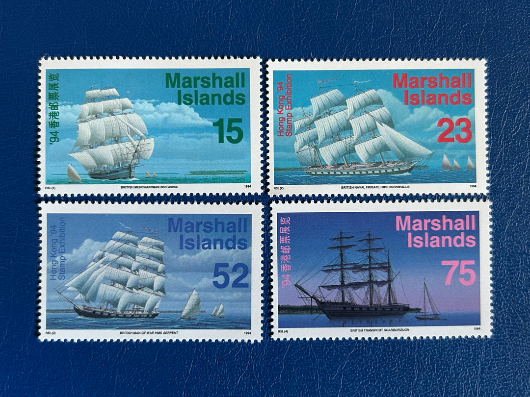 Marshall Islands - 1994 - Ships: Hong Kong Stamp Ex- MNH**