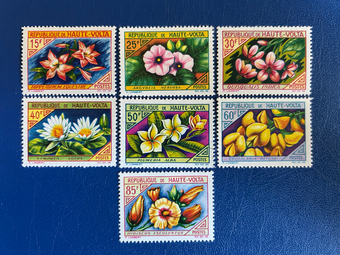 Upper Volta - 1963 - Flowers - MNH**