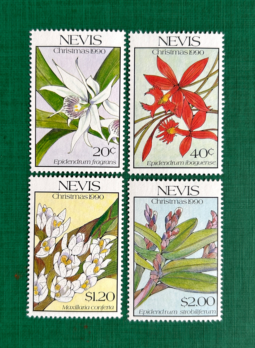 Nevis - 1990 - Christmas (Flowers) - MNH**