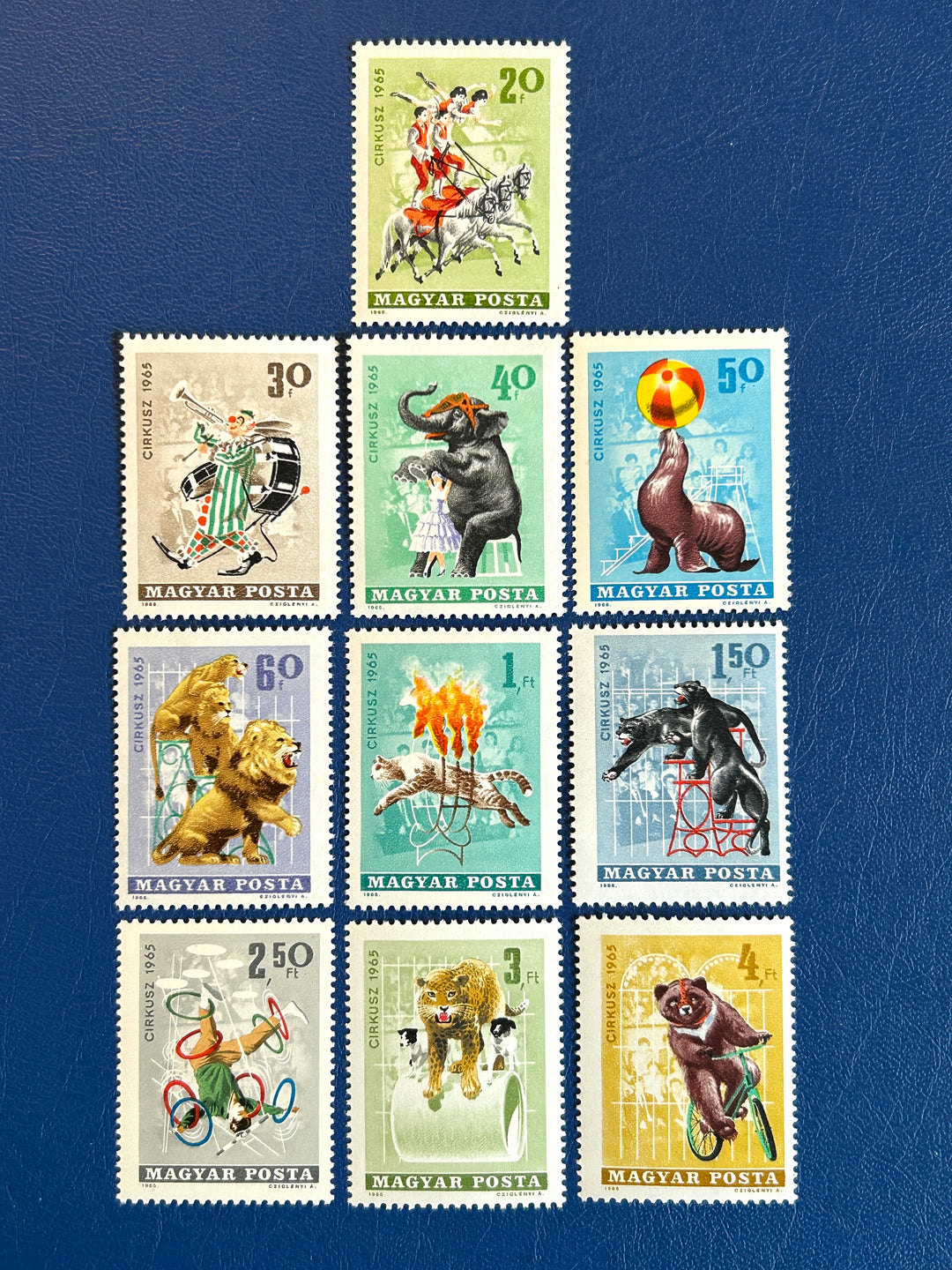 Hungary - 1965 - Circus - MNH**