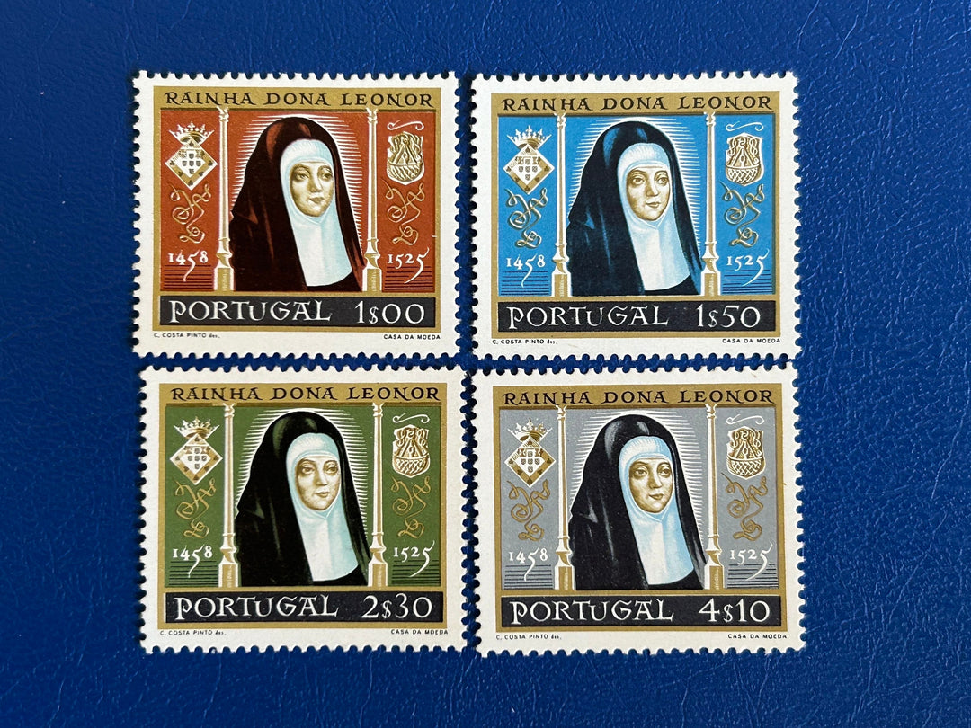 Portugal - Original Vintage Postage Stamps- 1960 - Birth of Queen Leonor - for the collector, artist or crafter