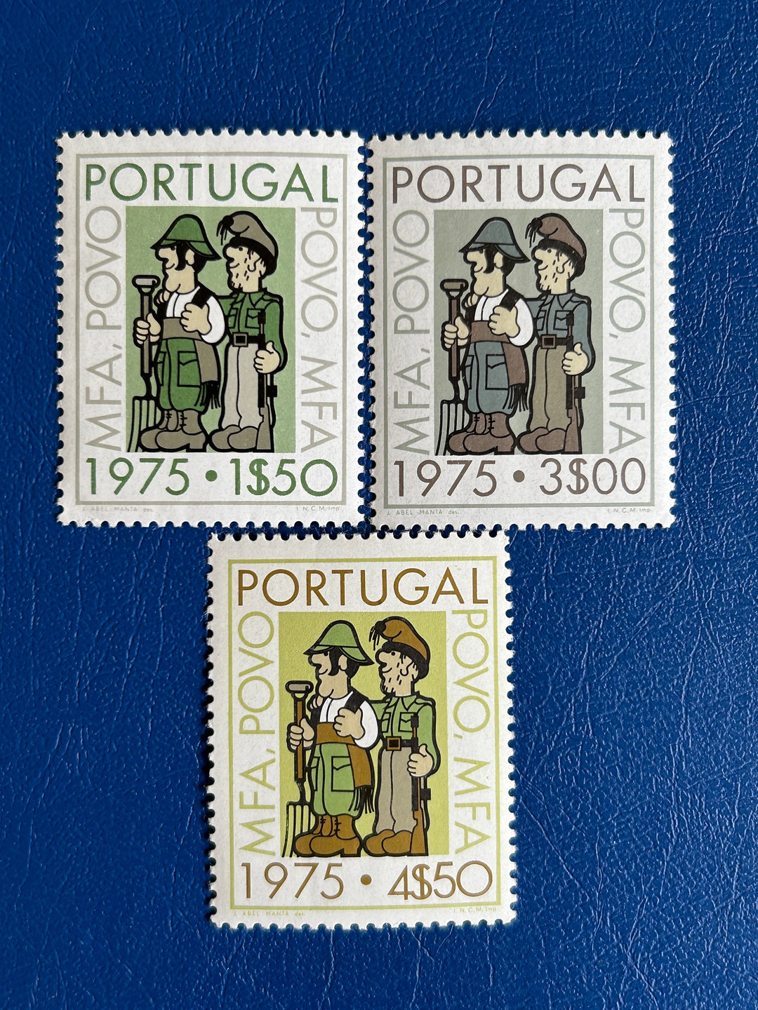 Portugal - Original Vintage Postage Stamps- 1974 - Culture & Civics - for the collector, artist or crafter