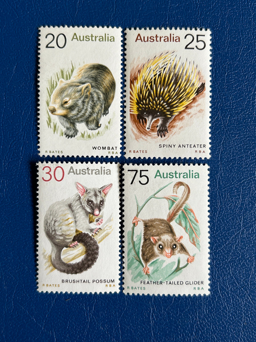 Australia - Original Vintage Postage Stamps - 1974 - Australian Fauna - for the collector, artist or crafter