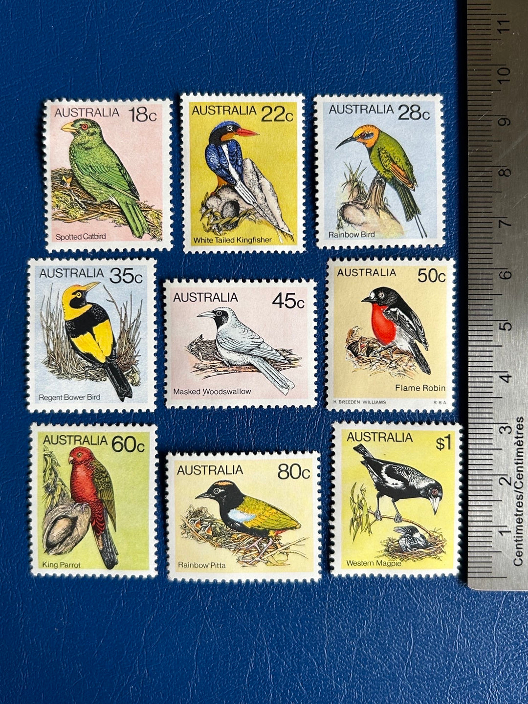 Australia - Original Vintage Postage Stamps - 1980 - Birds: Second Series - for the collector, artist or crafter