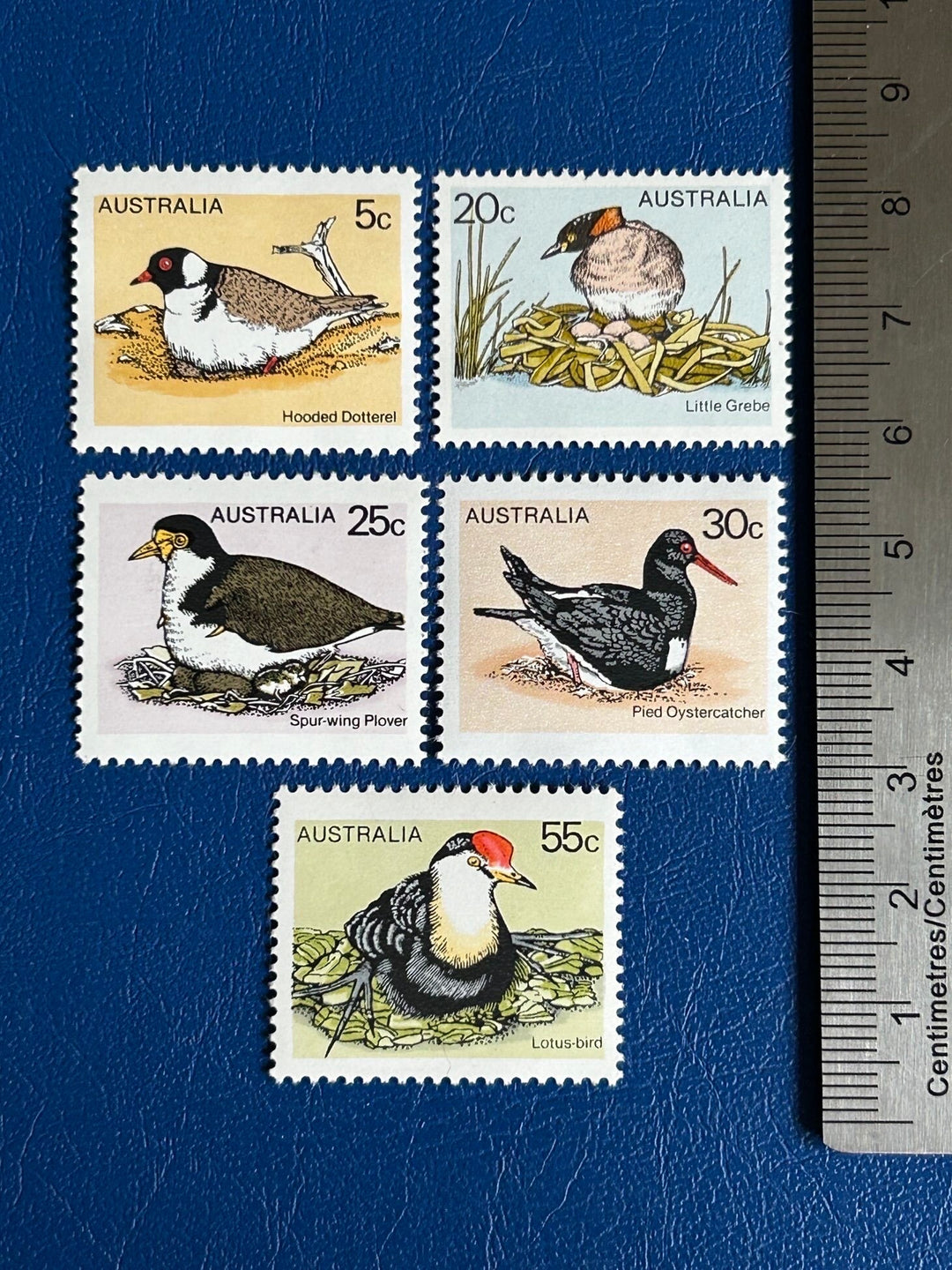 Australia - Original Vintage Postage Stamps - 1978 - Birds: Series One - for the collector, artist or crafter