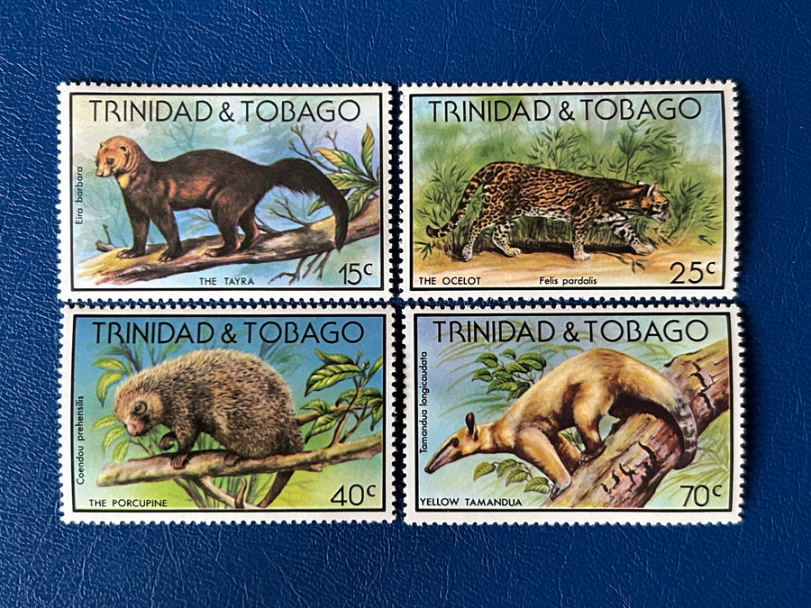 Trinidad & Tobago - Original Vintage Postage Stamps - 1978 - Wildlife Preservation - for the collector, artist or crafter