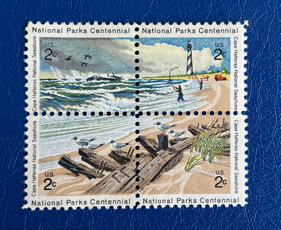 USA - Original Vintage Postage Stamps - 1972 - National Parks Centennial Issue - for the collector, artist or crafter