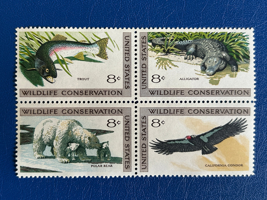 USA - Original Vintage Postage Stamps - 1971 - Wildlife Conservation - for the collector, artist or crafter
