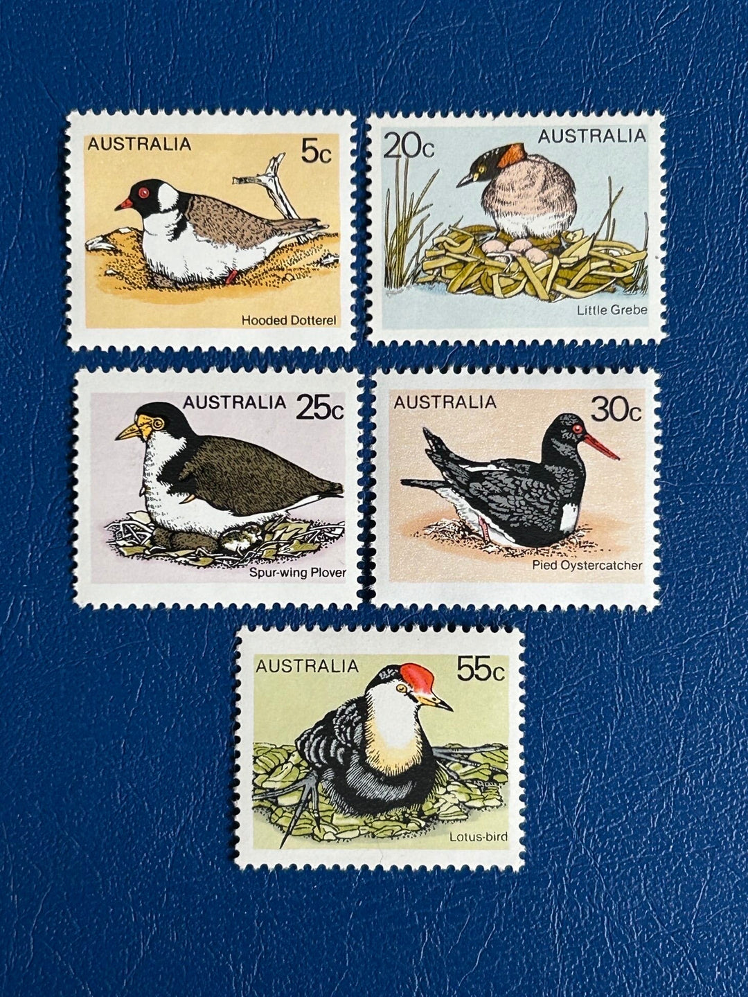 Australia - Original Vintage Postage Stamps - 1978 - Birds: Series One - for the collector, artist or crafter
