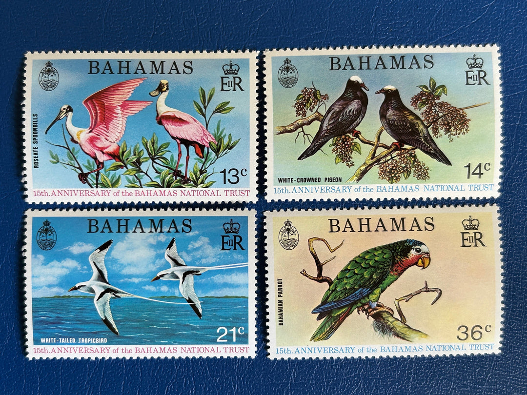 Bahamas - Original Vintage Postage Stamps - 1974 - Birds - for the collector, artist or crafter