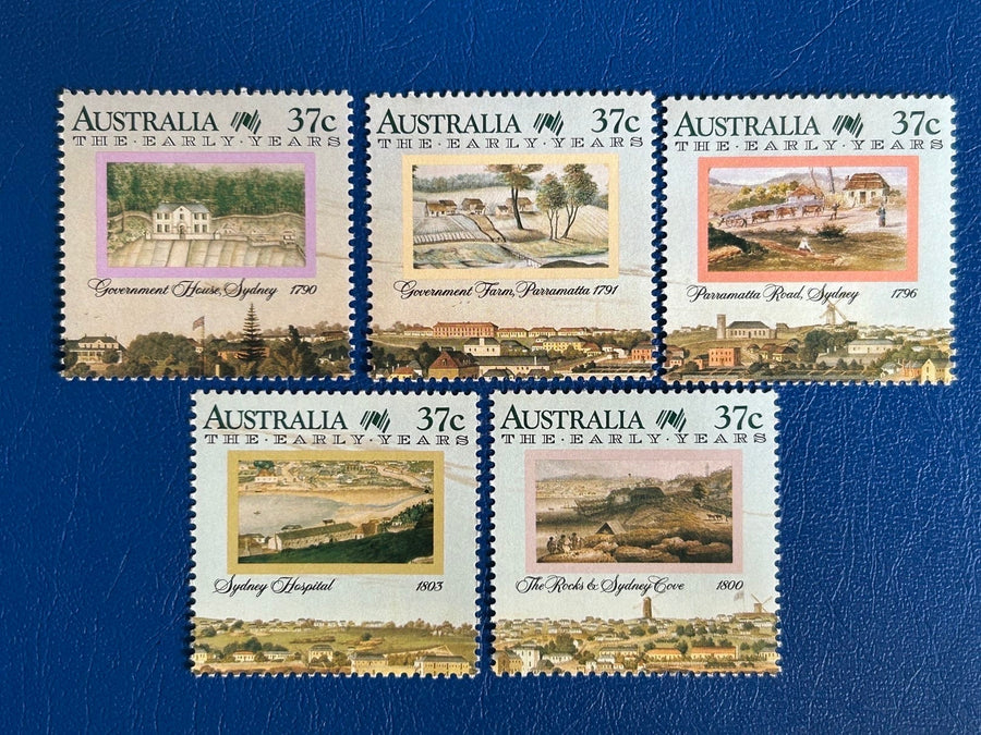 Australia - Original Vintage Postage Stamps - 1988 - Bicentenary of Australian Settlement - for the collector, artist or crafter