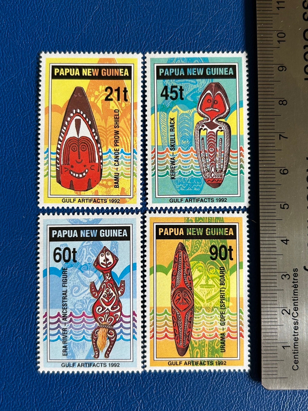 Papua New Guinea - Original Vintage Postage Stamps - 1992 - Papuan Gul ...