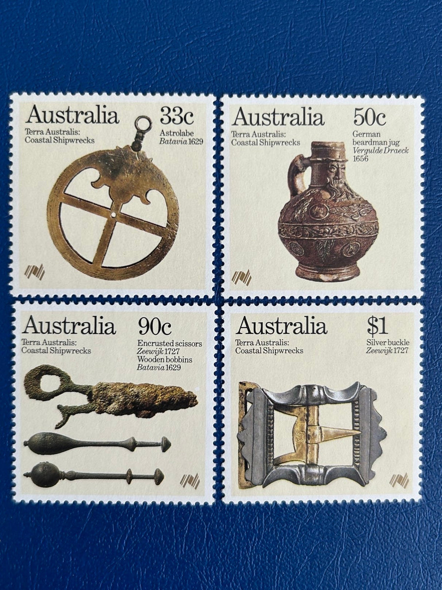 Australia - Original Vintage Postage Stamps - 1985 - Bicentenary of Australian Settlement: Relics - for the collector, artist or crafter