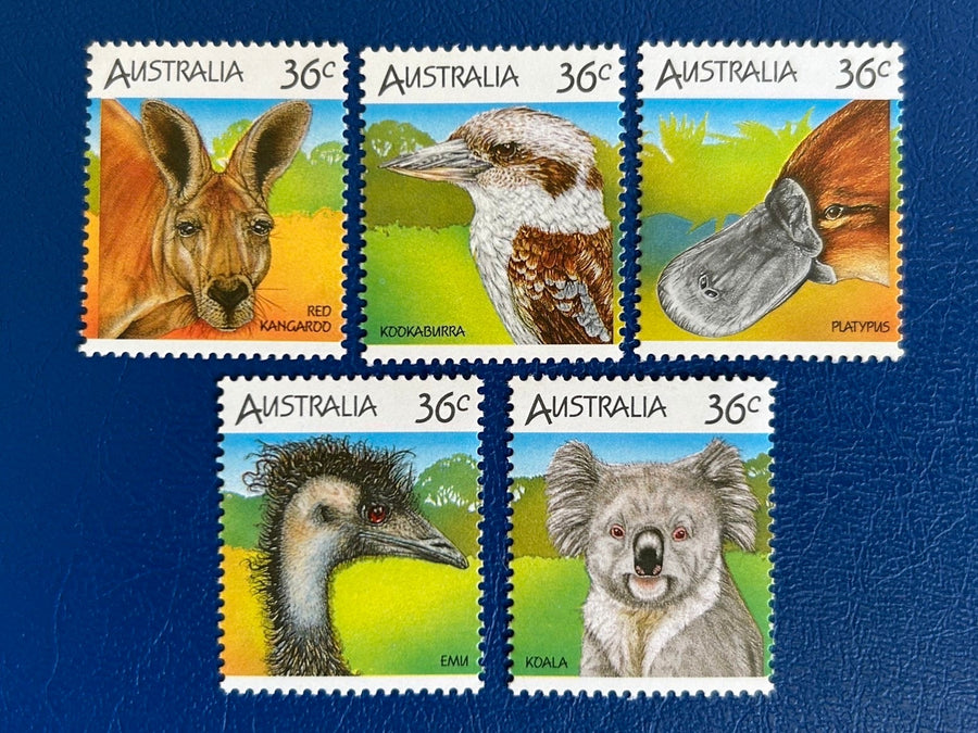 Australia - Original Vintage Postage Stamps - 1986 - Australian Wildlife - for the collector, artist or crafter