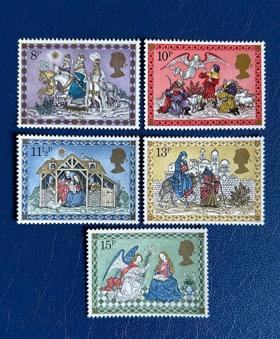 United Kingdom - Original Vintage Postage Stamps - 1979 - Christmas: Nativity - for the collector, artist or crafter