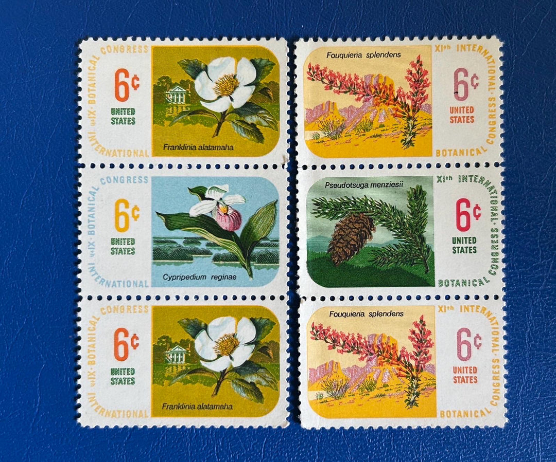 USA - Original Vintage Postage Stamps - 1969 - Botanical Congress Issue - for the collector, artist or crafter