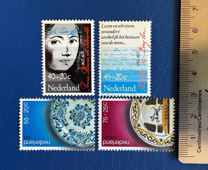 Netherlands - Original Vintage Postage Stamps- 1978 - Summer Stamps - for the collector , artist or crafter