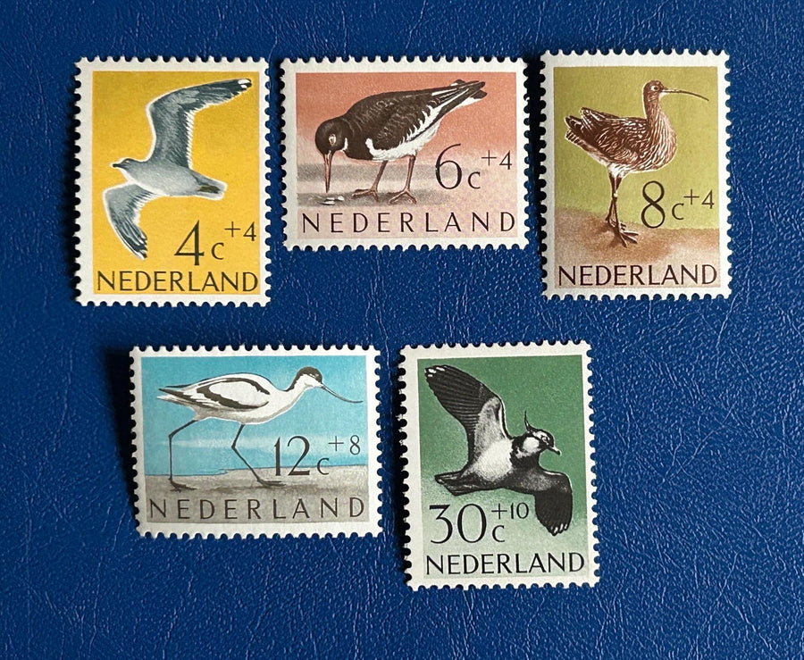 Netherlands - Original Vintage Postage Stamps- 1961 - for the collector, artist, crafter - scrapbooks, crafts