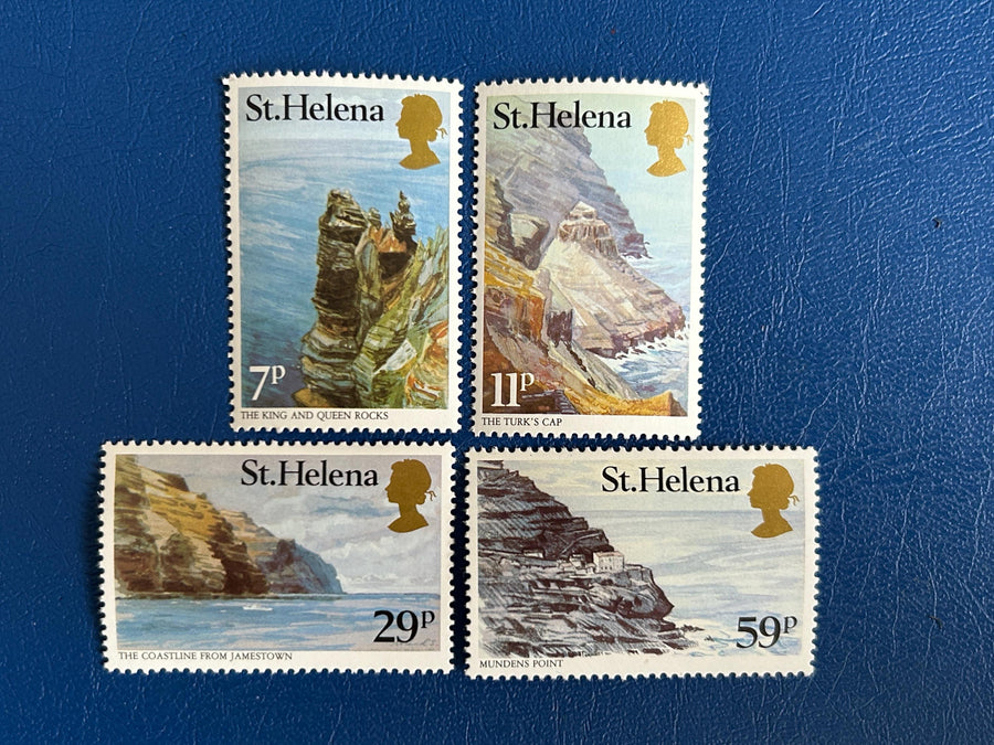 St. Helena - Original Vintage Postage Stamps - 1983 - Landscapes - for the collector, artist or crafter