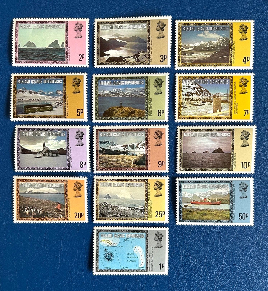 Falkland Islands Dependencies - Original Vintage Postage Stamps - 1984 - Definitives - for the collector, crafter or artist - mnh
