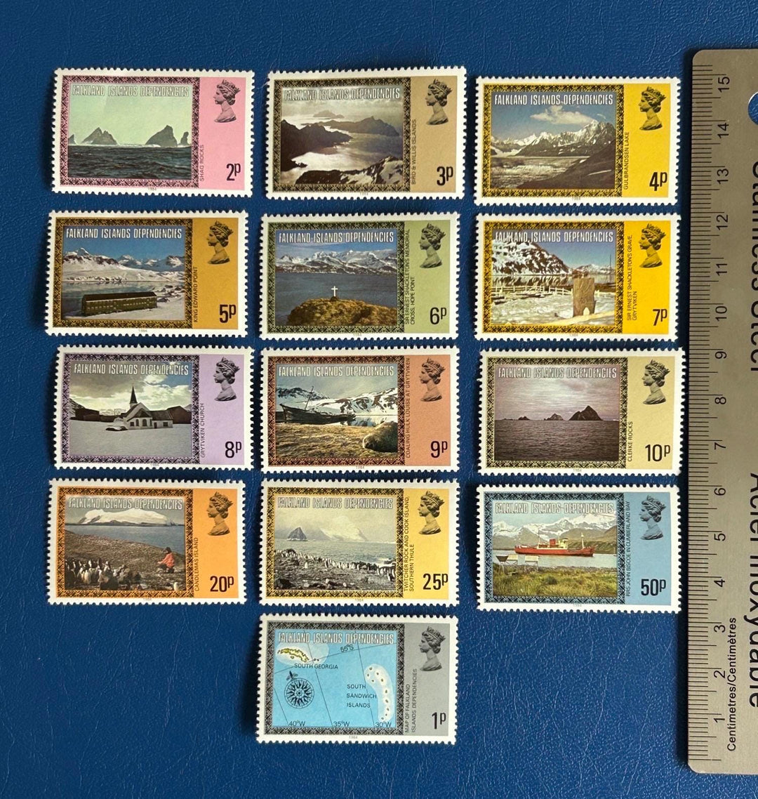 Falkland Islands Dependencies - Original Vintage Postage Stamps - 1984 - Definitives - for the collector, crafter or artist - mnh