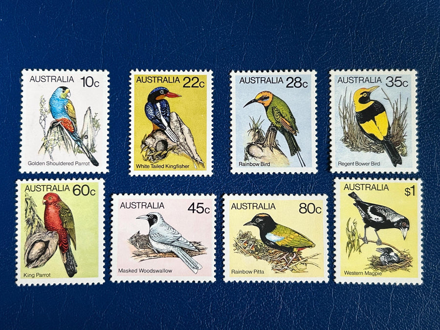 Australia - Original Vintage Postage Stamps - 1979-80 - Birds - for the collector, artist or crafter