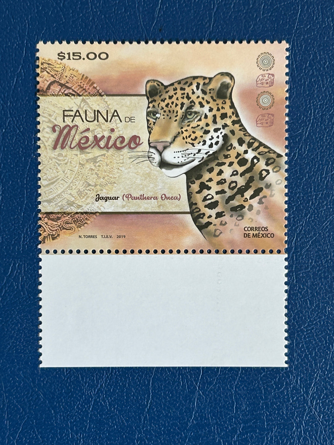 Mexico - 2019 -  Jaguar (fauna) - MNH**