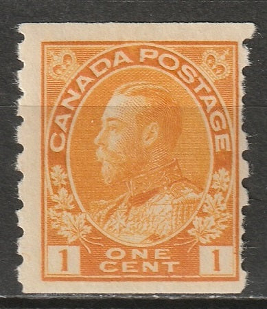 Canada 1923 Sc 126b coil MNH** Die I damaged perfs