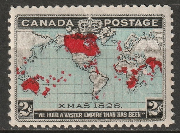 Canada 1898 Sc 86 MH* some disturbed gum