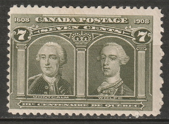 Canada 1908 Sc 100 MH*