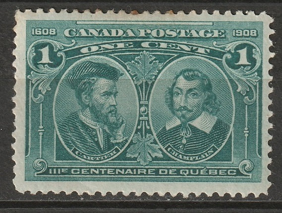 Canada 1908 Sc 97 MH* some disturbed gum