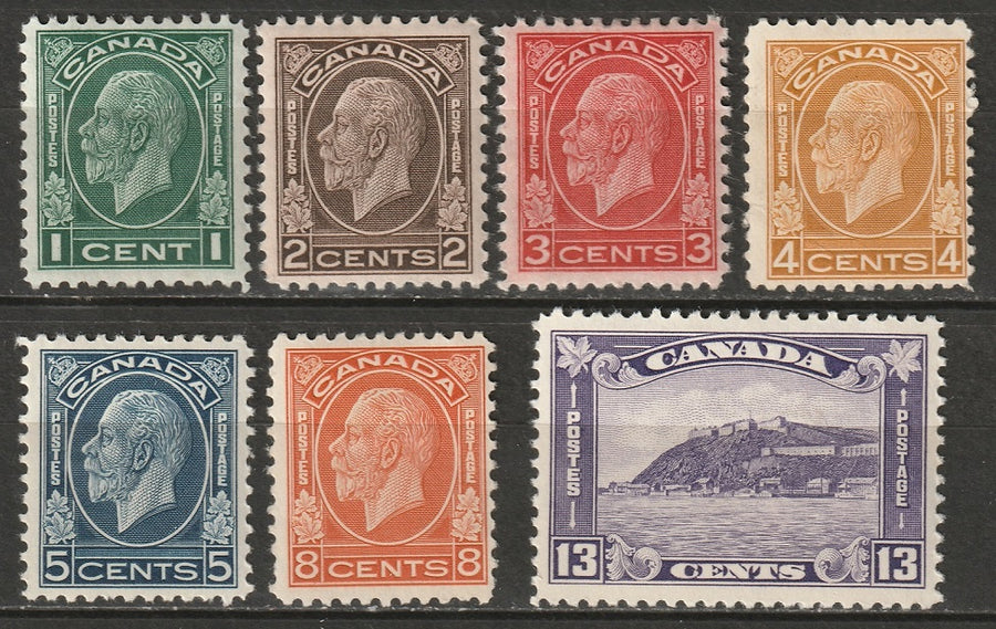 Canada 1932 Sc 195-201 complete set MH*