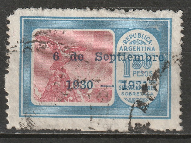 Argentina 1931 Sc C33 air post used