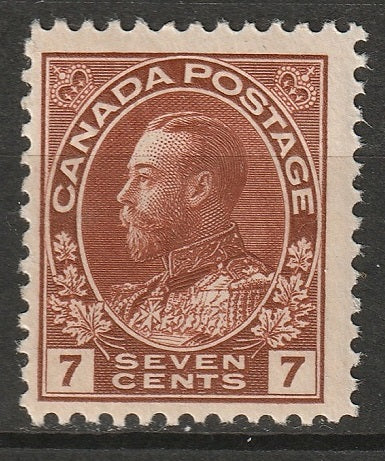 Canada 1924 Sc 114v MNH** line in N of CENTS