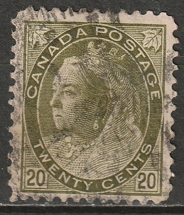 Canada 1900 Sc 84 used