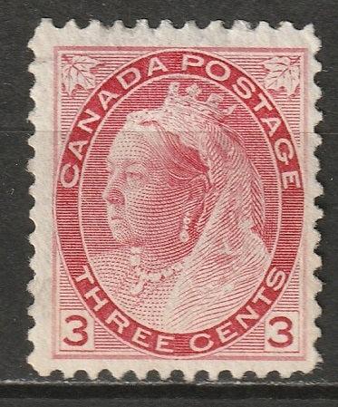 Canada 1898 Sc 78 MLH* disturbed gum