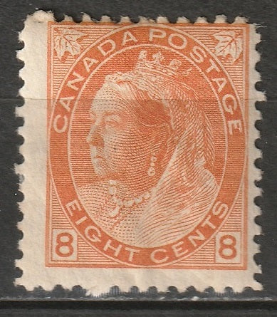 Canada 1898 Sc 82 MH* disturbed gum