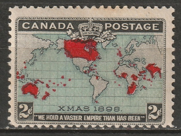 Canada 1898 Sc 86 MH* toned