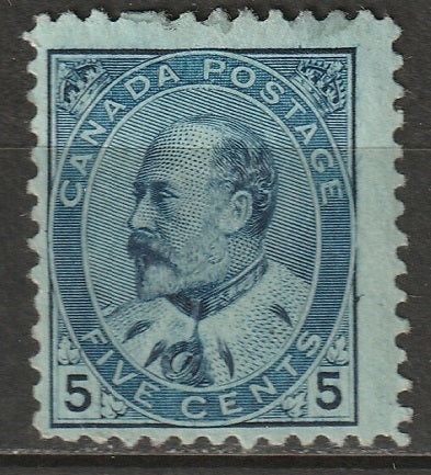 Canada 1903 Sc 91 MH* disturbed gum