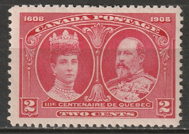 Canada 1908 Sc 98 MH* minor disturbed gum